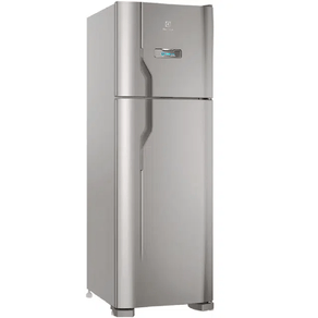Refrigerador Electrolux 371 litros frost free duplex Inox 110V DFX41