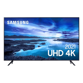 Smart-TV-Samsung-LED-65-4K-Wi-Fi-Tizen-Crystal-UHD-UN65AU7700GXZD-Bilvot-Preto-